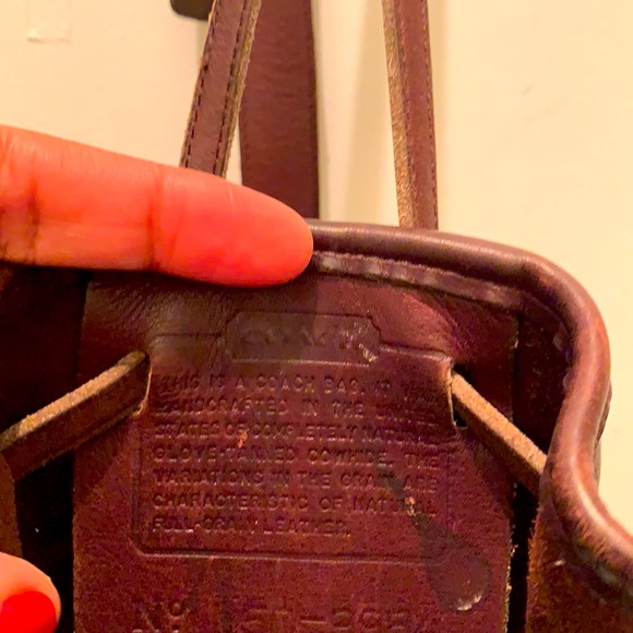 Vintage Coach bucket bag - Picture 6 of 7